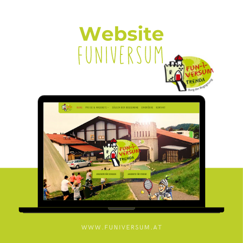 Website des Funiversums