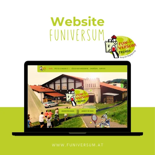 Website des Funiversums
