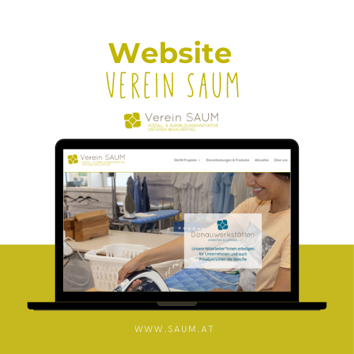 Website des Vereins SAUM