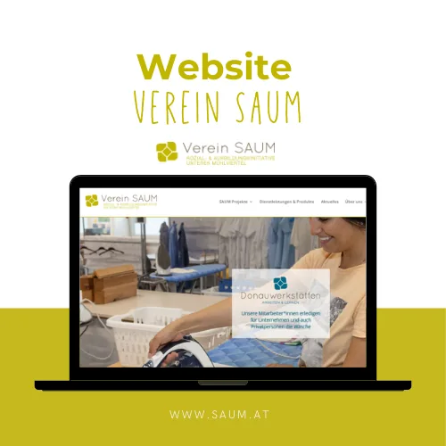 Website des Vereins SAUM
